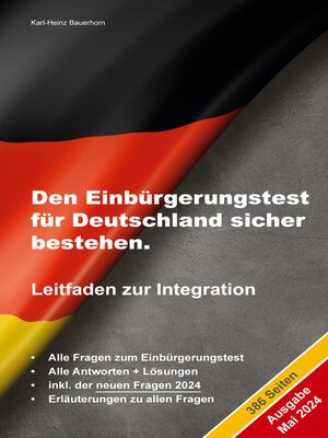 cover image of Den Einbürgerungstest für Deutschland sicher bestehen.